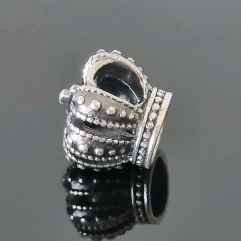 Authentic Pandora charm crown princess , queen #790930CZ - Picture 6 of 16
